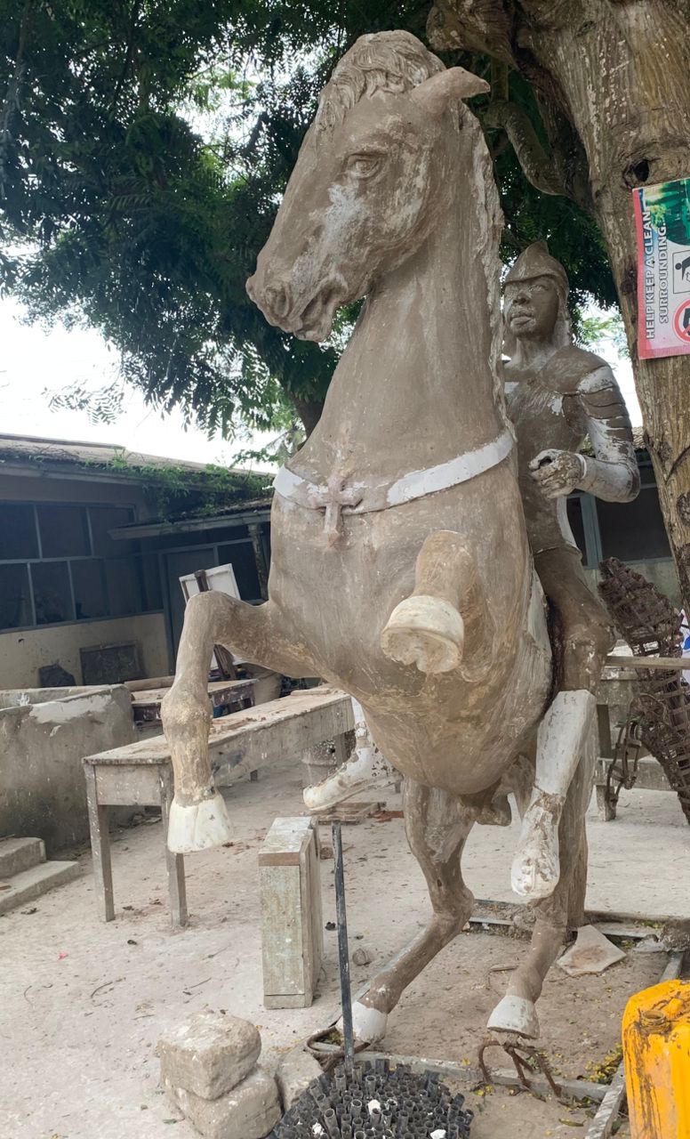 Heroic Rider Sculpture